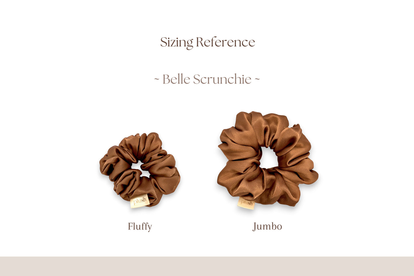 Belle - Fluffy Scrunchie