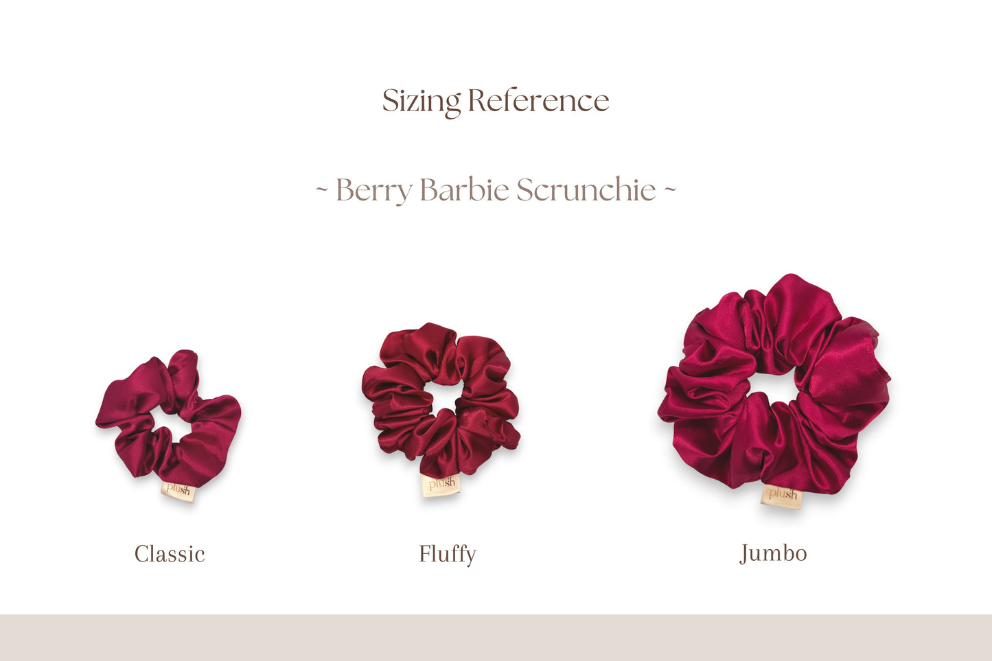 Berry Barbie - Jumbo Scrunchie