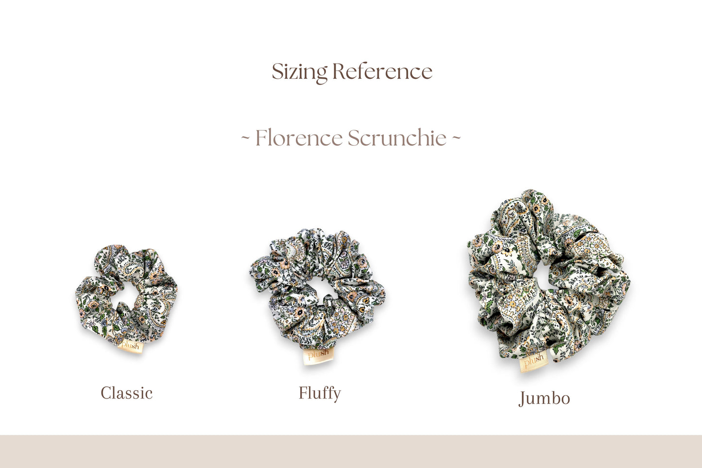 Florence - Classic Scrunchie