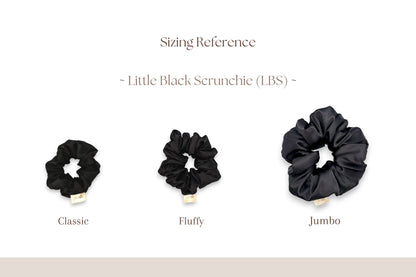 Little Black Scrunchie (LBS) - Fluffy