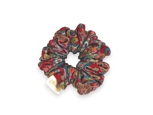 Velvet Lotus - Fluffy Scrunchie